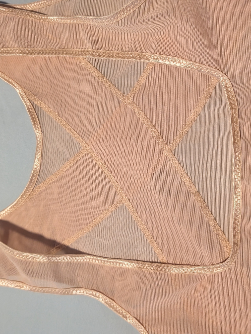 Sheer Mesh Shapewear - Tan - Picture 6 of 6